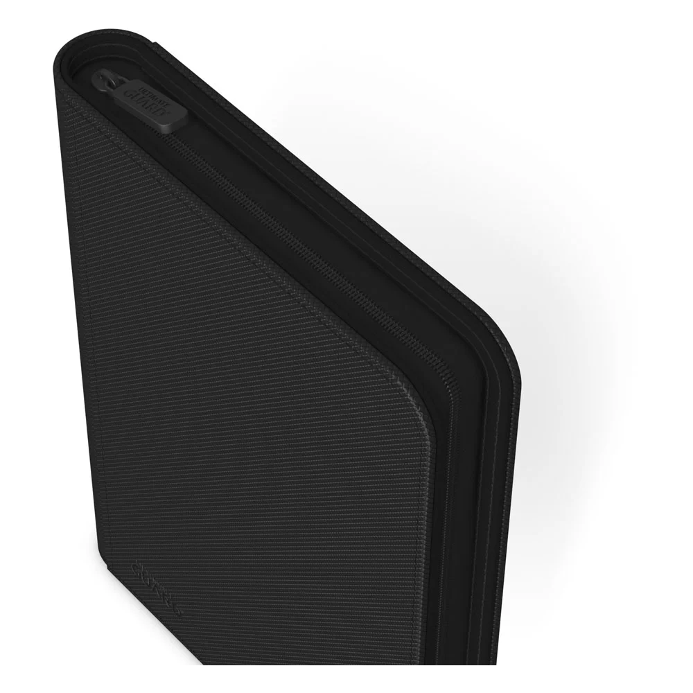 Ultimate Guard Zipfolio (160 double-sleeved cards) 8-Pocket 70 x 97 mm Xenoskin - Black